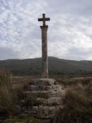 Cruz en Sant Antoni de dalt. Bocairent, Valencia